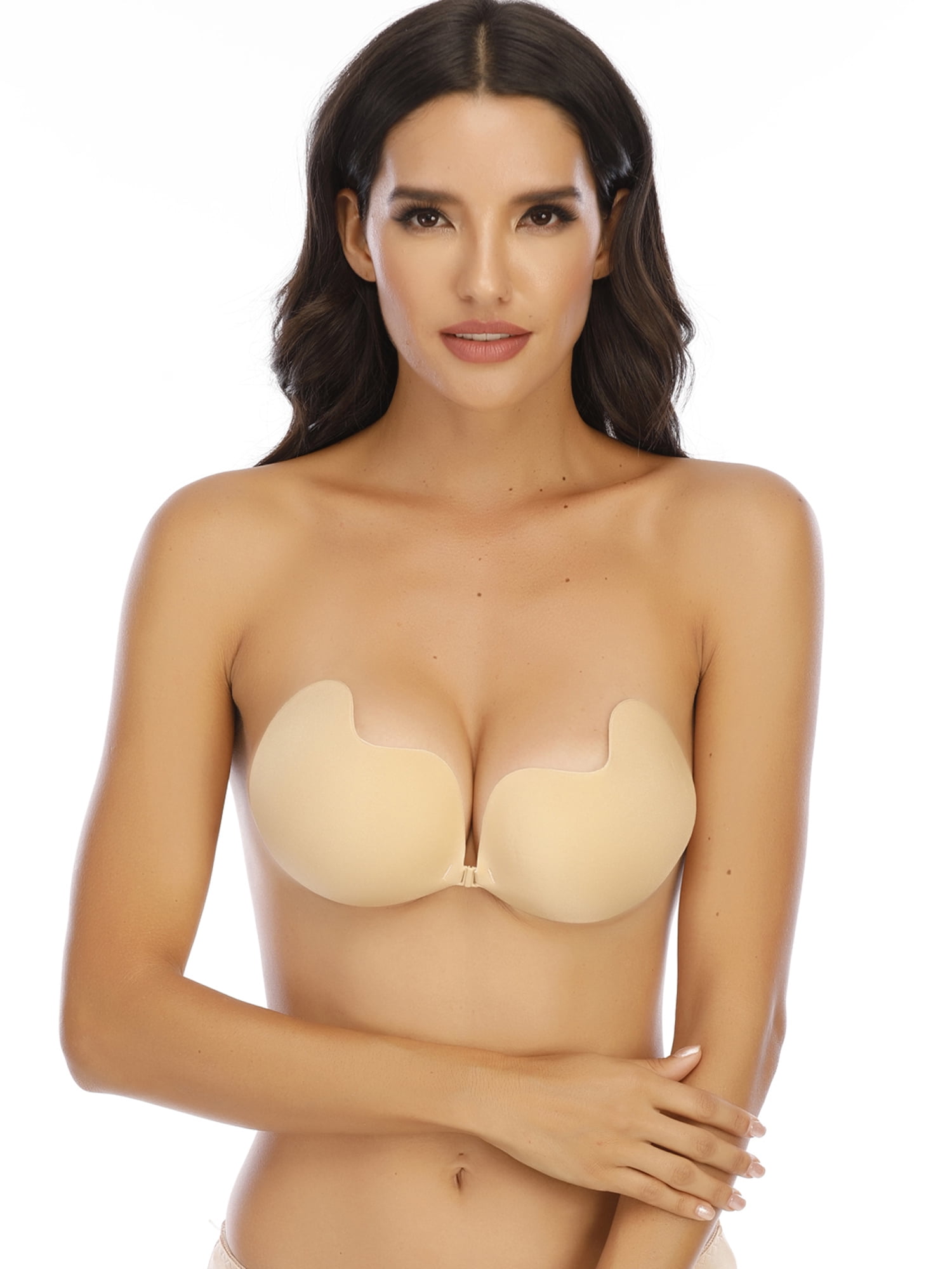 SAYFUT SAYFUT Strapless Bra Self Adhesive Backless Bras Silicone Push