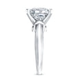 thumbnail image 4 of Rosec Jewels 5 Carat Lab Grown Diamond Solitaire Engagement Ring (IGI Certified, E-VS1 Quality) - Princess Cut Diamond Ring, 10K White Gold, US 3.50, 4 of 9