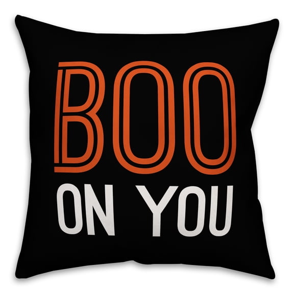 Creative Products Boo on You 16x16 Indoor / Outdoor Pillow