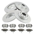 thumbnail image 3 of ECCPP Front Rear Brake Discs Rotors Ceramic Pads For Volkswagen Jetta Wagon 2009 -2010, 3 of 5