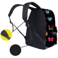 thumbnail image 4 of Butterfly School Bag Rucksack Backpack, 4 of 5