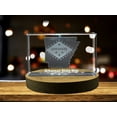 thumbnail image 4 of Arkansas 3D Engraved Crystal 3D Engraved Crystal Keepsake/Gift/Decor/Collectible/Souvenir, 4 of 8