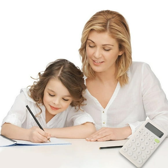 Calculadoras científicas Lisbinx Calculadora de escritorio de apariencia atractiva Calculadora de escritorio portátil y liviana Adecuada para el hogar, la oficina