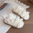 thumbnail image 4 of Girls Casual Soft Sole Sandals Lightweight Outdoor Play Shoes Toddler Clothes, 4 of 9