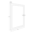 thumbnail image 3 of Espejo Mainstays Decorativo Rectangular 34X49 cm Negro, 3 of 4