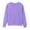 Purple, variant on FAIWAD Crewneck Sweatshirts Women Long Sleeve Lightweight Loose Pullovers Casual Work Workout Gym Tops