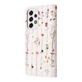 thumbnail image 7 of Dteck Case for Samsung Galaxy A53 5G,Wallet Case Pattern Premium PU Leather Card/Cash Slots Stand Magnetic Closure Flip Cover with Strap,Dried Flowers, 7 of 7