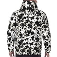 thumbnail image 7 of Salouo Cow Skin 1 Pattern Men's Fall Hoodie Sweatshirt,Sport Hoodie with Pockets for Men Pullover Casual Hooded Sweatshirt-X-Large, 7 of 7