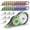 Clear, variant on 4 Pcs Colorful Correction Tape, Easy To Use Applicator for Instant Corrections, Smooth White Wrong Out Tear-Resistant Bulk for School, Office, Note Taking (Tape Width 0.2 in, Clear)