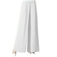 thumbnail image 2 of Itsame Loose Pants for Womens Long Sweatpants Thin Style Loose Pant White Size 2XL, 2 of 4