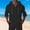 Black, variant on Long Sleeve Mens Shirts Casual Workout Hooded Cotton Linen Men T Shirts Drawstring Lightweight Button Solid Tops