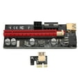 thumbnail image 4 of Tarjeta elevadora PCIE 1X a 16X cable USB flexible Tarjeta gráfica para minería PCB Interfaz PCIe Riser de 6 pines Cable blindado multicapa para Win 8 para Win 10 para Win7, 4 of 8