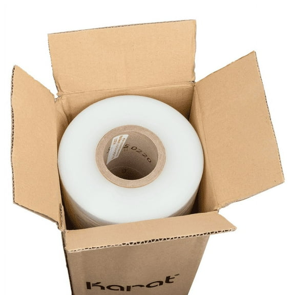 Karat Machine Wrap Stretch Film - 63 Gauge, 20"x5000' (1 rolls)