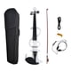 thumbnail image 5 of profesion Tamaño Silencioso / Violín Eléctrico Violín Con Bolsa Orquesta Portátil Concierto Escenario Accesorio De Rendimiento shamjiam Violín eléctrico silencioso, 5 of 9