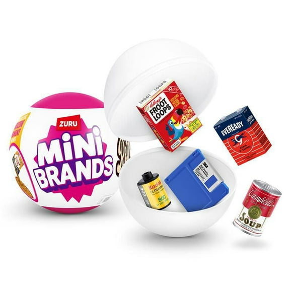 Mini Brands Retro capsule by ZURU, surprise retro collectable minis, blind packaging, retro themed collectables, Mini Accessory