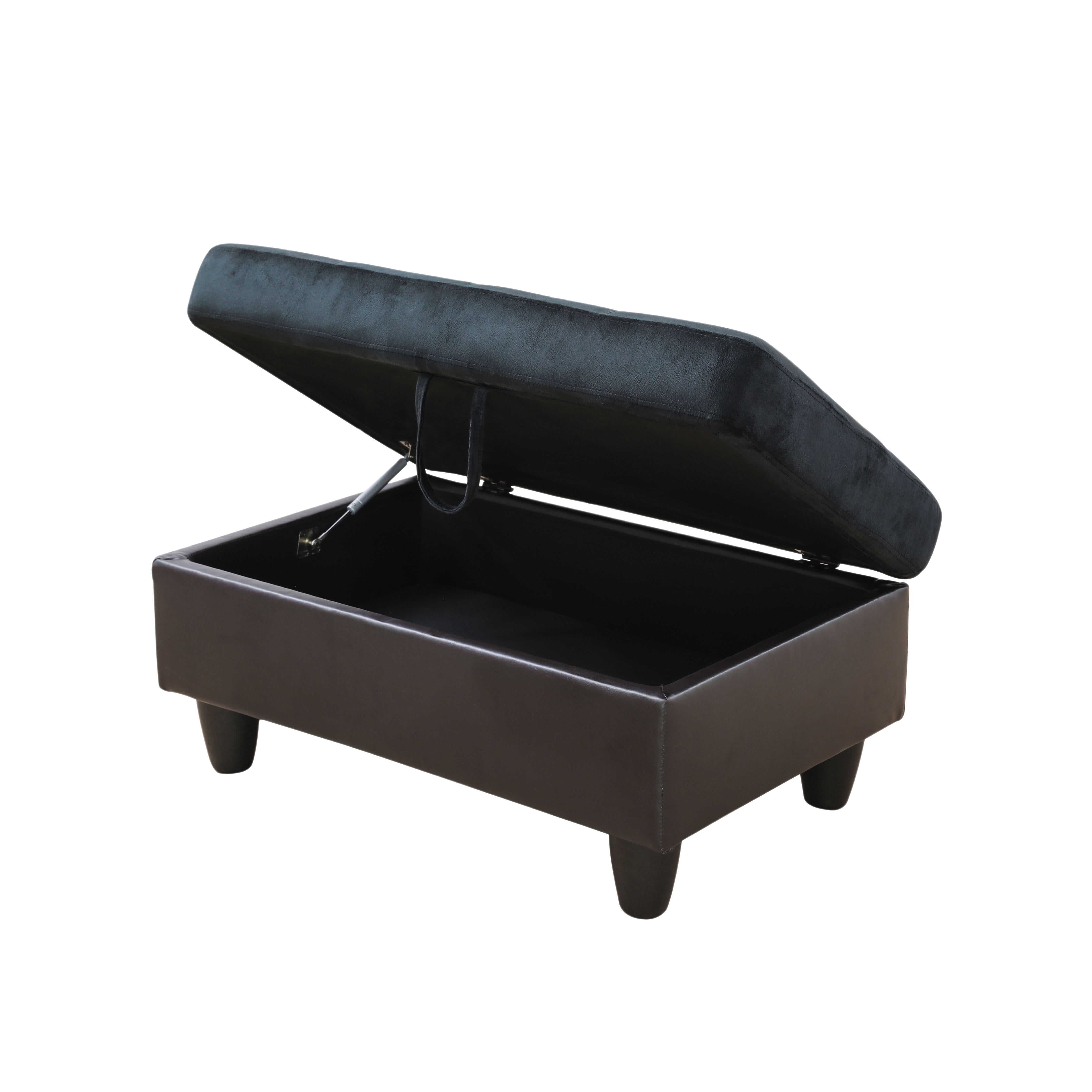 MAYEERTY Sofa Ottoman Footrest with Storage, Multi-Variant Foot Stool for Home, Bedroom, Living Room