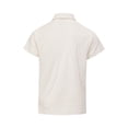 thumbnail image 3 of MV Sport 25143 Mood & Vibe Laguna Terry Polo-Vintage White - VWH-S, 3 of 4