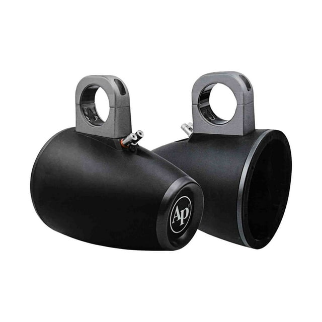 Audiopipe APMP-600ETW 6 Inch Marine Car Audio Stereo Speaker Enclosure, Pair