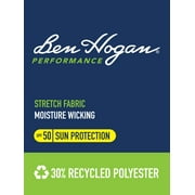 Ben Hogan Performance Mens Solid Active Flex Waistband 4-Way Stretch Flat-Front Golf Pant