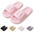 thumbnail image 5 of Oyedens Cloud Slides for Women Shower Slippers Men Pillow Slides Beach Sandals Bath Shoes House Slippers, 5 of 6