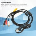 thumbnail image 3 of Digital To Analog Sound Converter, High Performance Gold Plated Interface Digital SPDIF Coaxial To Analog  Cable Plug and Play  for DVD for TV for Amplifiers, 3 of 7