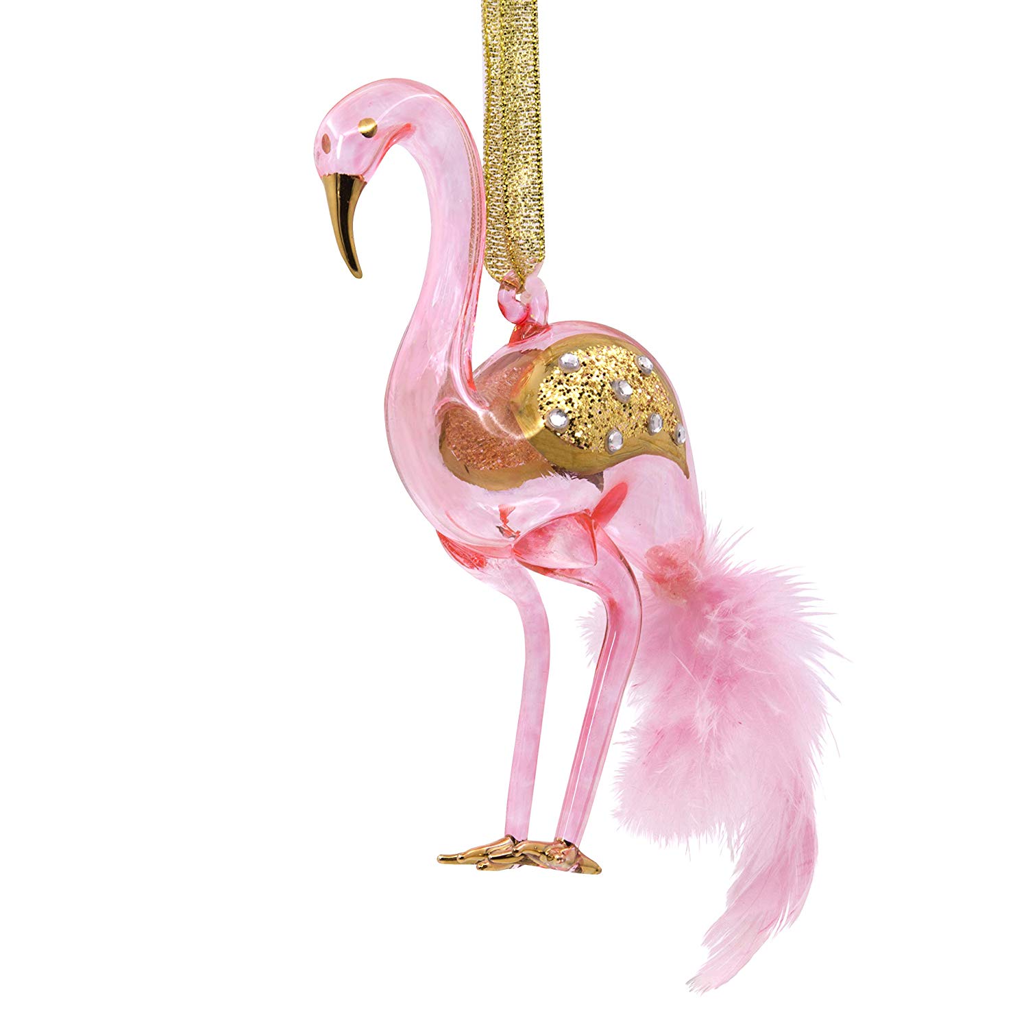 Pink Flamingo Bird Eyeglass Stand | Glasses Holder | Ornament | Gift