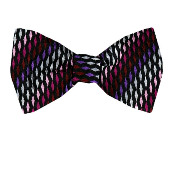 Men's Pink Silk Self Tie Bowtie Tie Yourself Bow Ties