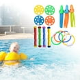 thumbnail image 3 of Juguetes de buceo Zulema Juego de Juguetes para piscina para niñas de 3 15 piezas estilo, 3 of 8