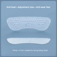 thumbnail image 1 of Calcomanías de silicona para talón mejoradas, empuñaduras de talón para mujeres y hombres, cojines antideslizantes para talón, almohadillas antideslizantes, Protector para el cuidado del talón del pie Dengxun unisex, 1 of 2