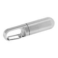 thumbnail image 1 of Keychain Tablet Holder Medicine Bottle Pillbox Portable Waterproof Warehouse Hanging Button Case, 1 of 7