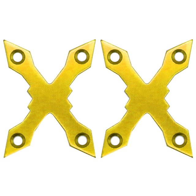 2 Pcs Joint de Protection pour Planche à Roulettes en Alliage d'Aluminium, Joints Longboard en Forme de X pour Couler, Accessoires de Planche à Roulettes