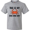 thumbnail image 3 of Inktastic This is my Crab Eating Shirt Youth T-Shirt, 3 of 5
