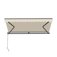 thumbnail image 3 of ALEKO 12' x 10' Ivory Retractable Motorized Patio Awning Sunshade, 3 of 13
