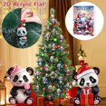thumbnail image 4 of Christmas Panda Ornament Advent Calendar Blind Box, 24-Piece, Color A, GJ462, 4 of 6