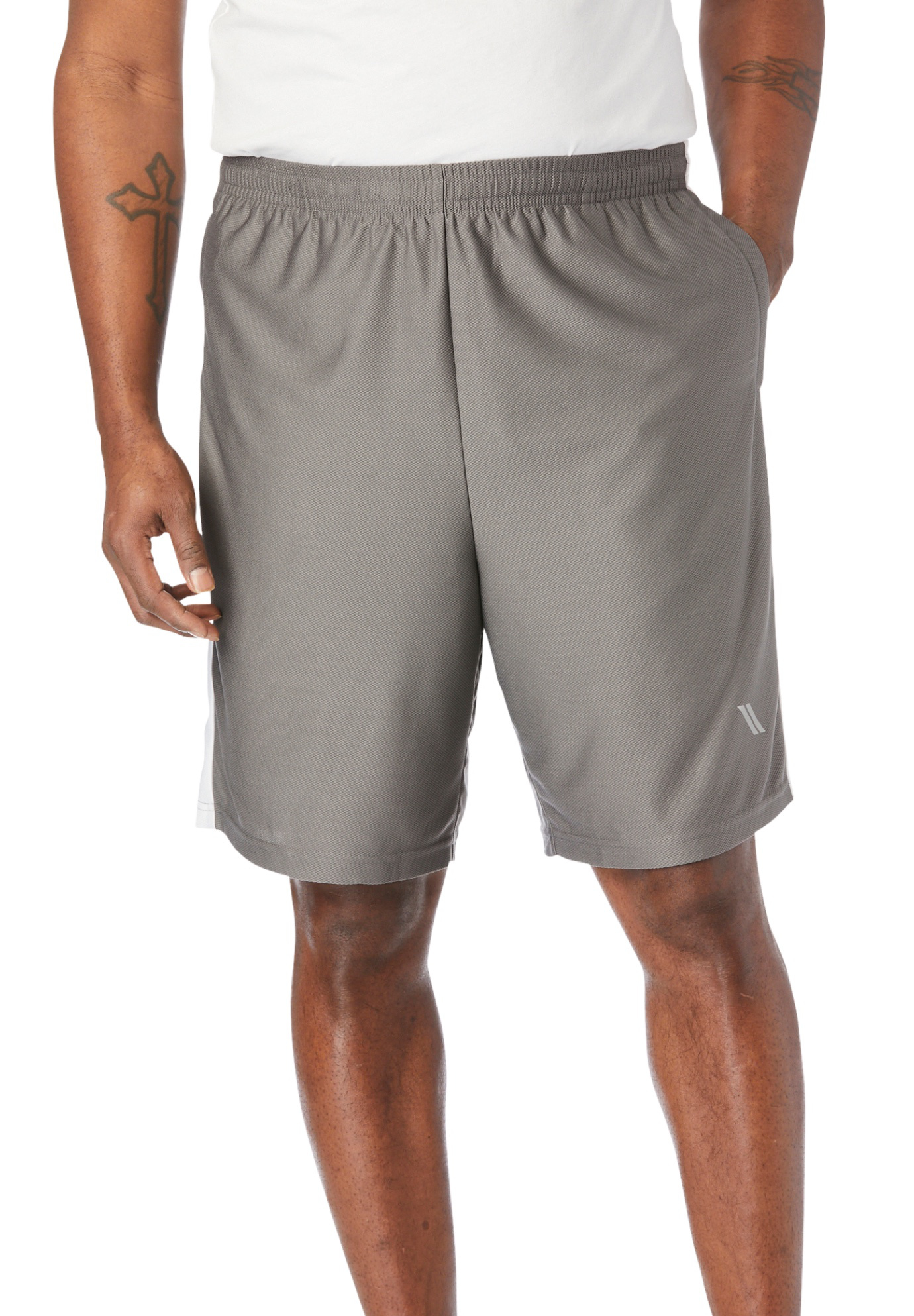 Dark Burgundy Navy 3XL Big KingSize KS Sport Mens Big /& Tall Power Wicking Shorts