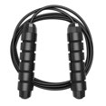 thumbnail image 1 of Jump Rope Tangle-Free Ball Bearing Fast Rope Skipping Adjustable Memory Foam Anti Skid Handle skipping rope New Fitness speed rope for Men and Women Suitable for Aerobic Exercise, 1 of 5