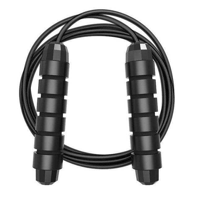 Jump Rope Tangle-Free Ball Bearing Fast Rope Skipping Adjustable Memory Foam Anti Skid Handle skipping rope New Fitness speed rope for Men and Women Suitable for Aerobic Exercise