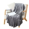 thumbnail image 4 of Home Textile Blanket Clearance Solid Color Blanket Flannel Blanket Coral Fleece Blanket Farai Fleece Gift Blanket Air Conditioning Blanket, Home Textile Blanket, 4 of 4