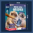 thumbnail image 5 of Piano Potato Break Open 10 Premium Geodes, Geology Geode Kit, STME Educational Toys, Birthday Gift for Boys and Girls Age 6+, 5 of 8