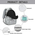 thumbnail image 4 of Cute Puppy Backpack for Work & Study - Large Capacity Rucksack with Hidden Pockets, Laptop Compartment, Comfortable Carry, Ideal for Dog Fans & Professionals, 4 of 6
