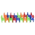 thumbnail image 2 of Un Juego De 18 Piezas De Silla De Juguete, Mini Silla De Plástico Apilable, Juego Colorido, Seguro, Liviano, Desarrolla La Capacidad De Los Niños, Portátil Para La Educación, 2 of 7