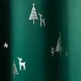 thumbnail image 5 of Quality Home Silver Snowflake Holiday & Silver Winter Wonderland Holiday Blackout Curtains-Deer 84", 5 of 5