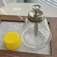thumbnail image 6 of ROZYARD 6Oz/180ml Clear Pump Dispenser Bottle Glass Nail Polishing Remover Push Down Dispenser Bottle Refillable Push Down Pump, 6 of 8