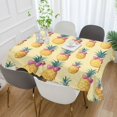 thumbnail image 2 of Yayeee Tablecloths 54" x 54" Rectangle Wrinkle Resistant Party Table Cover, Pineapple Love, 2 of 8