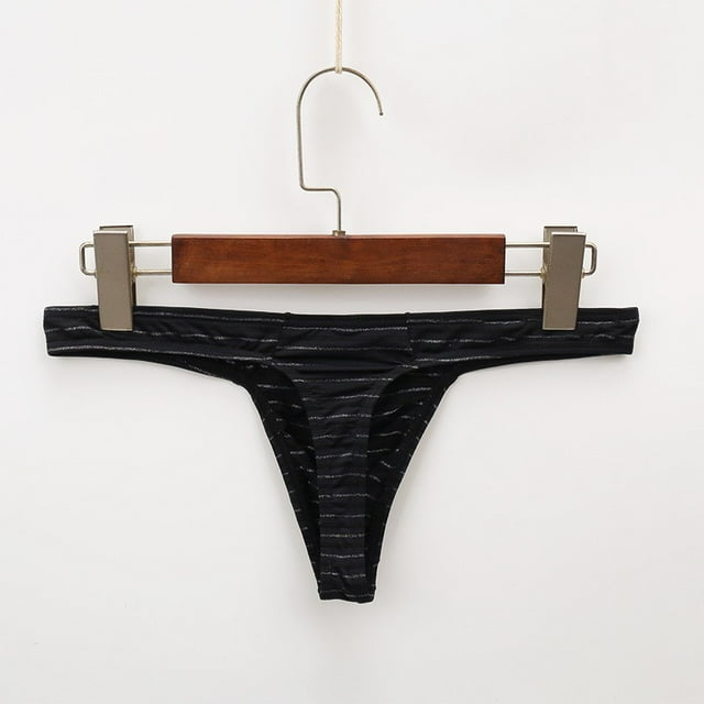 Aayomet Brief For Men Men's New Series Comfort Fit Bamboo Bikinis Enhancing Briefs Underwear Low,Black XL