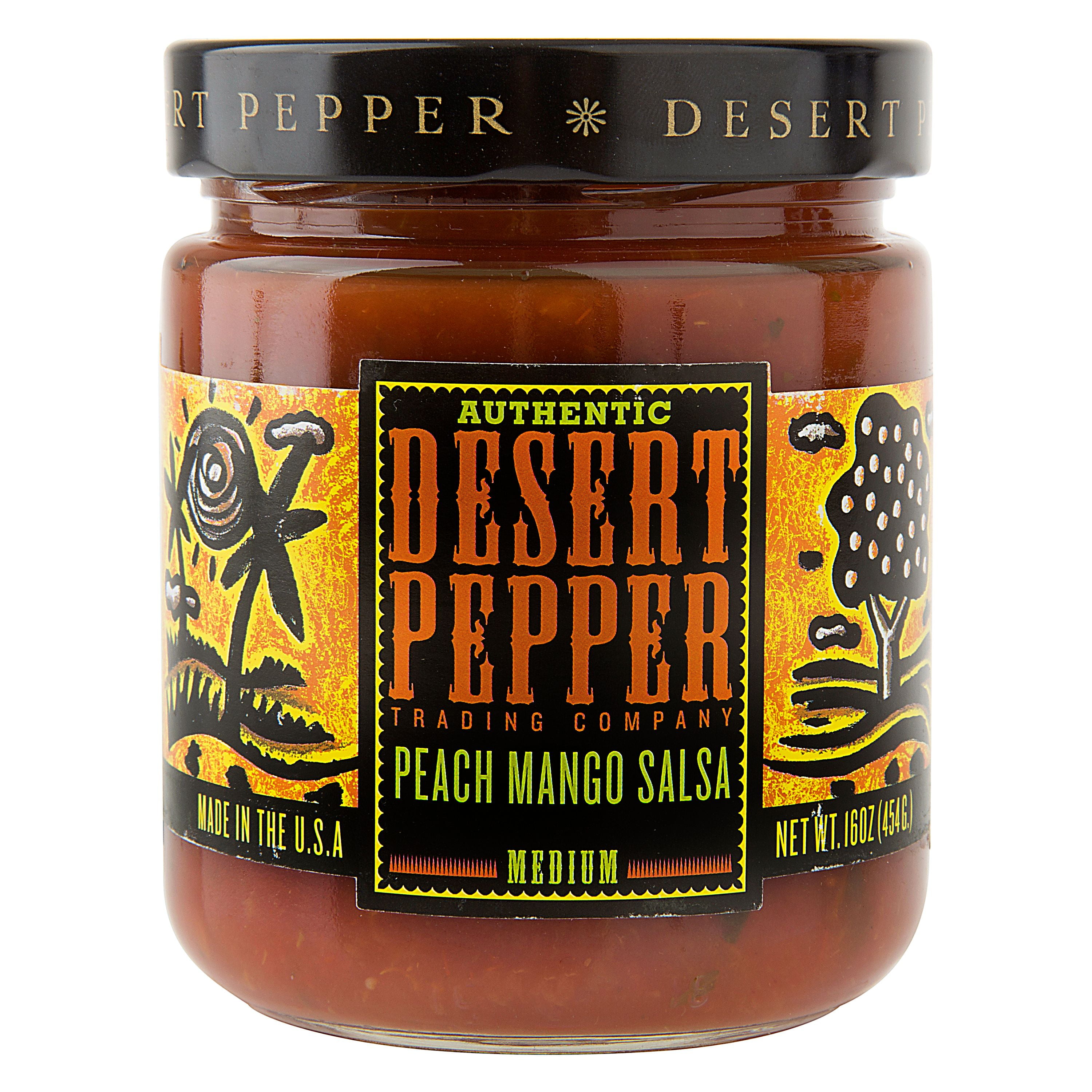 Desert Pepper Peach Mango Salsa, 16 Oz. Jar - Walmart.com