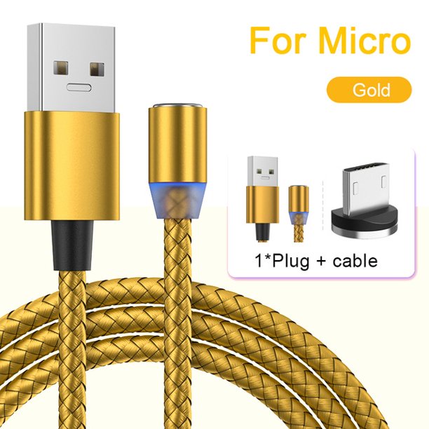 Cable de carga magnético micro USB 3 en 1 - Iphone Huawei Samsung Xiaomi Gao Jiahui unisex