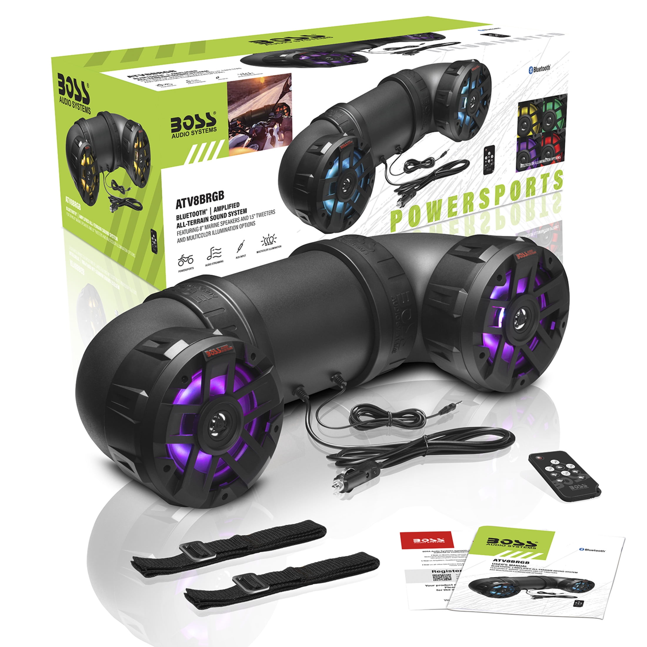 BOSS ATV8BRGB ATV UTV Sound System inch Jamaica Ubuy