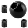 thumbnail image 4 of Perilla Manual Universal Para Coche, Cabezal De Cambio De Marchas, Forma De Bola Redonda (Negro) Speravity VI002808-00, 4 of 6