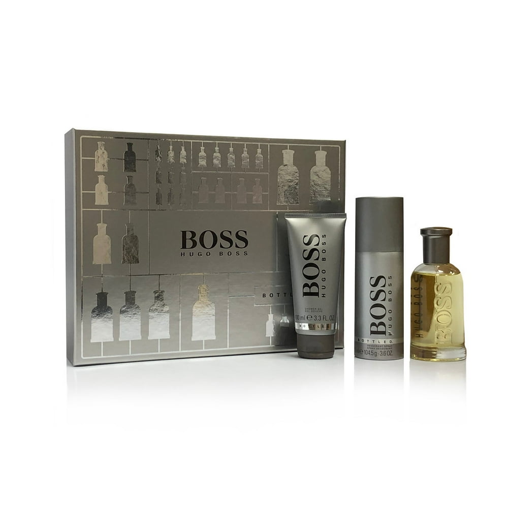 Hugo Boss - Hugo Boss No 6 Bottled3 pcs gift set(EDT 3.4oz +S Gel 3.4 ...